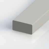 Rechteckprofil aus glasfaserverstärktem Kunststoff (GFK)