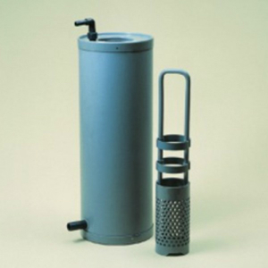 Pipetten-Spülgerät aus PVC-U | mit Einsatzkorb für Pipetten bis 420 mm Länge und 550 mm Länge pipetten-spuelgeraet-aus-pvc-u