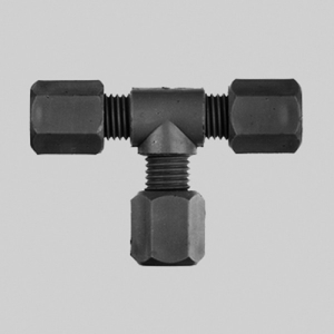 T-Rohrverbinder aus PP/PVDF/PTFE | T-Form | dreiseitiger Rohranschluss t-rohrverbinder-aus-pp-pvdf-ptfe