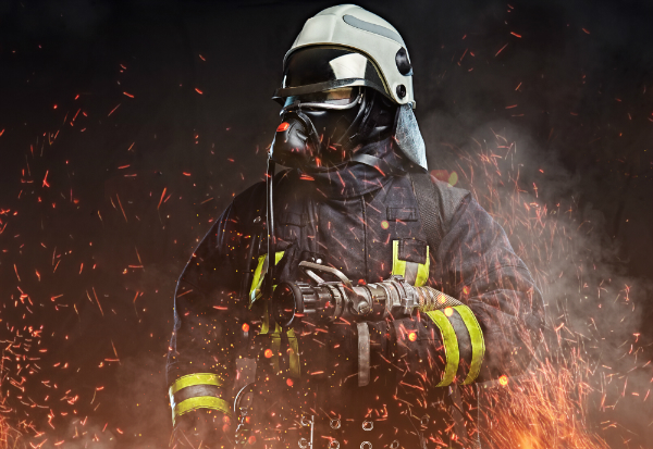 Uniform der Feuerwehr feuerwehr-uniform