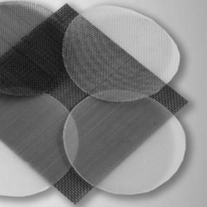 Siebgewebe aus PA 6.6 (Polyamid 6.6, Nylon) - Ronde | Format: gestanzte Ronden siebgewebe-aus-pa-6.6-polyamid-6-6-nylon-ronde