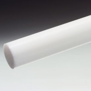 Rundstab aus PTFE (virginal) - extrudiert | Hochleistungskunststoff | sehr niedriger Reibwert rundstab-aus-ptfe-virginal-extrudiert