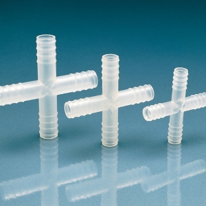 Kreuz-Schlauchtülle aus PP oder PVDF kreuz-schlauchtuelle-aus-pp-oder-pvdf