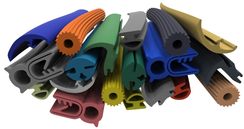 Extrudierte Elastomer-Profile Extrudierte Elastomer-Profile profilarten