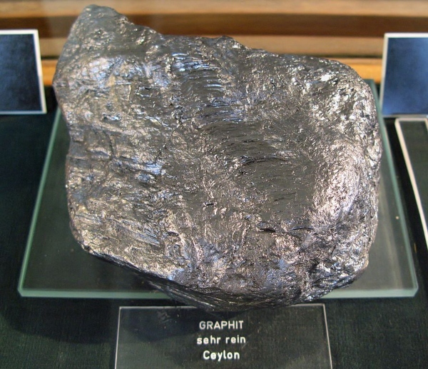 Reiner Graphit aus dem ehemaligen Ceylon, heute Sri Lanka Reiner Graphit aus dem ehemaligen Ceylon diamant-und-graphit