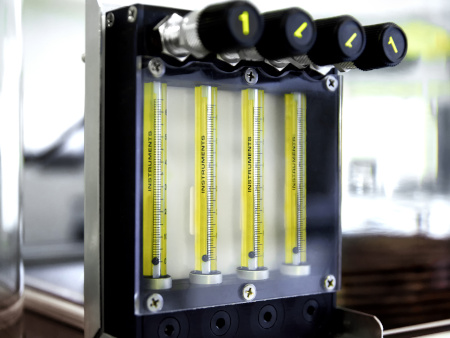 Mehrfach-Durchflussrohr-Rotameter für die Messung kleiner Durchflussmengen