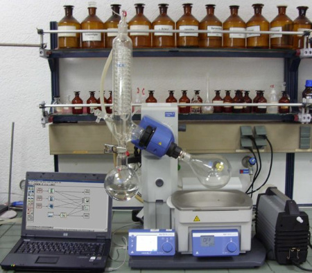 Computergesteuerter Labor-Rotationsverdampfer Computergesteuerter Labor-Rotationsverdampfer