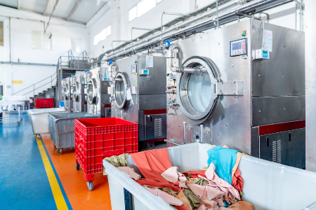 Industriewaschmaschinen für die Textilwäsche
