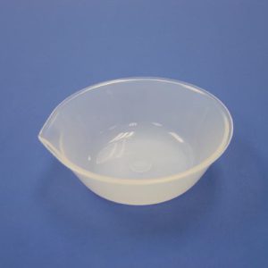 Abdampfschale aus PFA - mit Ausguss 
