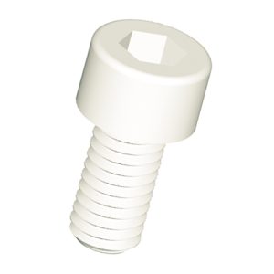 Zylinderschraube (DIN 912) aus PA - mit Innensechskant 