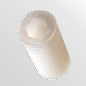 Gewindestift (DIN 913) aus PA - mit Innensechskant 