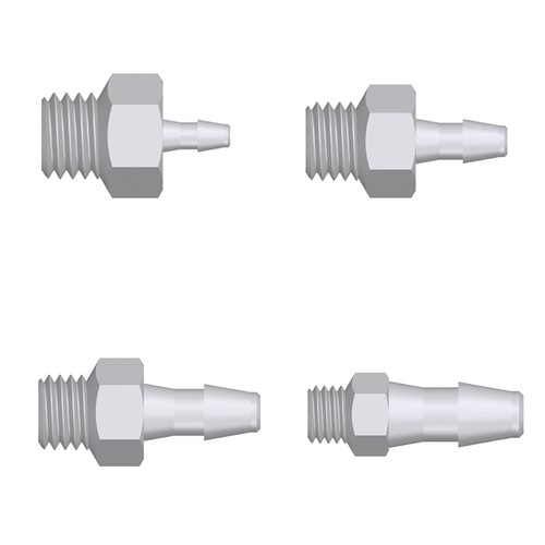 Mini-Schlauchtülle mit Außengewinde UNF 1/4&amp;quot;-28