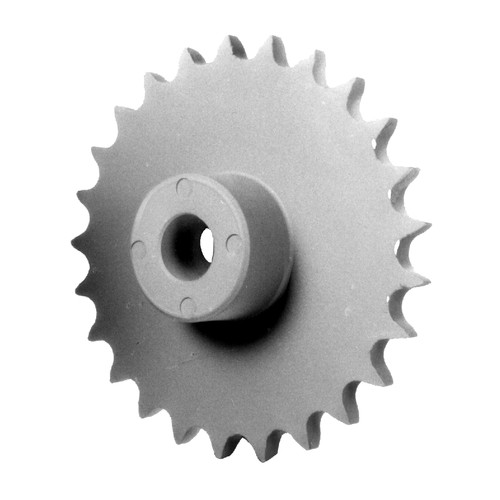 Sprockets made of acetal resin - with one-sided hub
