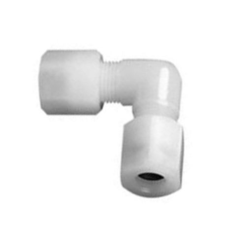 High-Pure Elbow Pipe Connector made of PFA