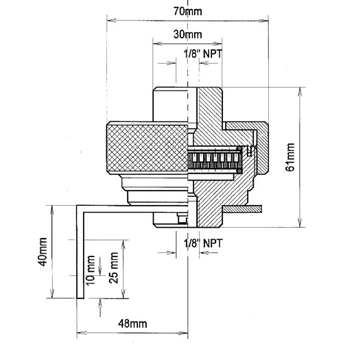 Filterhalter aus PTFE