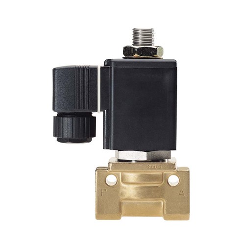 High-Tech 3/2-Way High-Temperature Solenoid Valve made of Stainless Steel