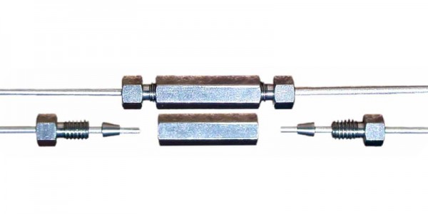 Straight Capillary Coupling made of Stainless Steel