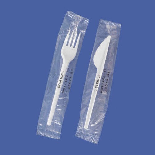 Knife and Fork for Sample Handling - sterile