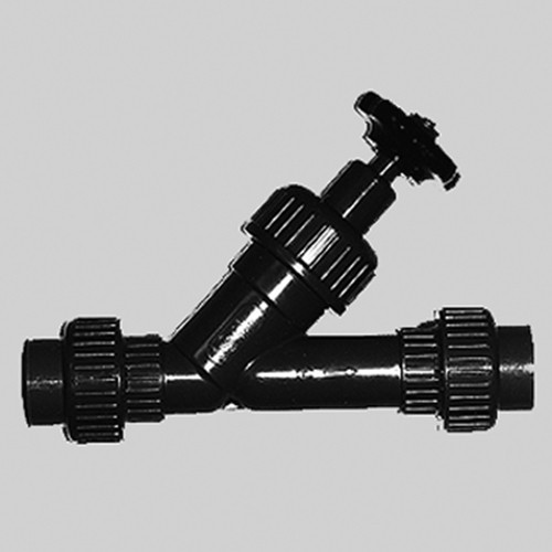 Inclined Seat Valves (Angle Seat) made of PVDF