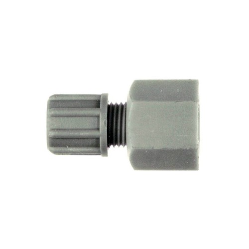 Straight Connector with Female Thread made of PP or PVDF