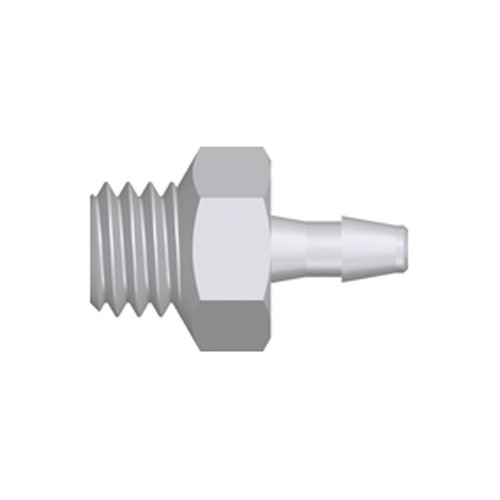 Mini Screw-in Connector with male thread UNF 10-32 - short