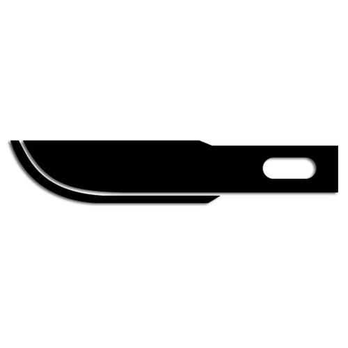 Precision Knife with Curved Blade