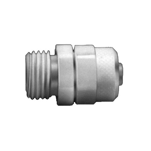Straight Connector with Male Thread made of PVDF
