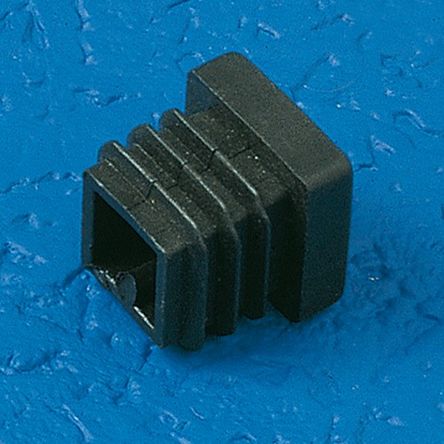 Finned Plug made of LDPE - square