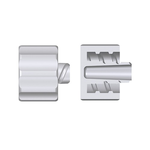 Luer-Lock-Verschlusskappe (männlich) mit Entlüftungskanal Luer-Lock-Verschlusskappe (männlich) mit Entlüftungskanal