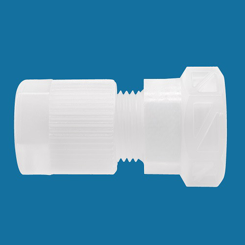 Straight Pipe Connector with Female Thread made of PA or PVDF