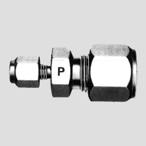 Straight Column End Fitting with Male Thread made of Stainless Steel - low dead volume, without frit