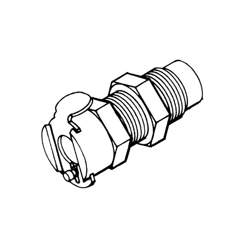 POM-Schnellverschlusskupplung, NW 3,2 mm - Schalttafel