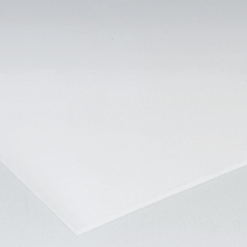 Plate made of HDPE, natural