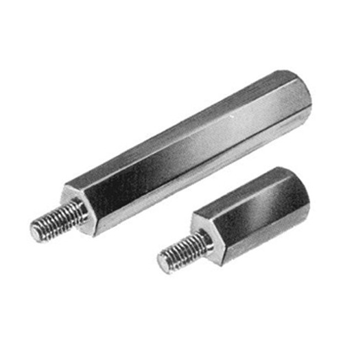 Spacer Standoff made of Steel - hexagonal, internal / external thread (M3 - M6)