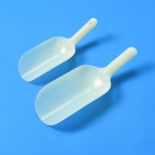 Scoop made of HDPE - round