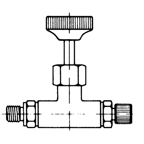 Absperrventil aus Messing