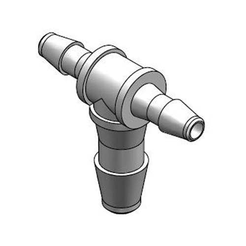 Mini T-Shaped Barb Connector (reduzing) - symmetrical