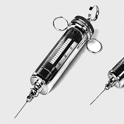 Pressure Control Syringe made of Metal