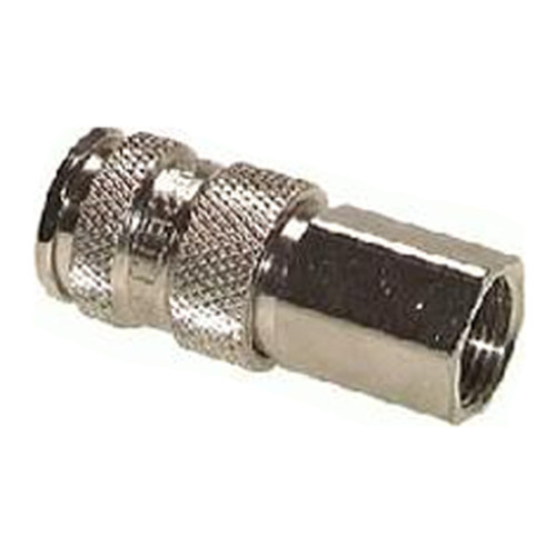 Quick-Disconnect Coupling made of Stainless Steel, NW 7.4 mm - shutting-off on both sides