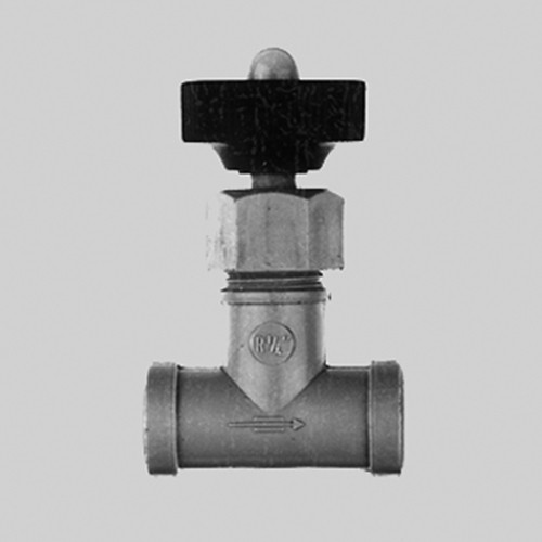 Shut-off-Valve made of PP or PVDF