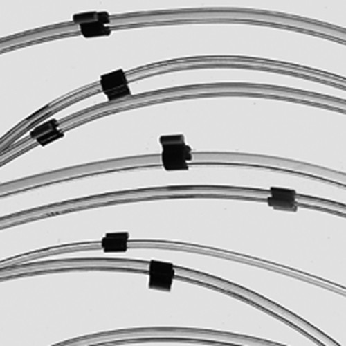 PVC Micro Pump Tubing with 2 Stoppers - calibrated