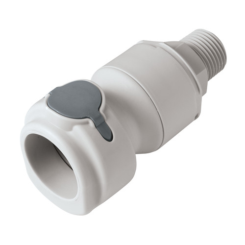 PP Quick-Disconnect Coupling, NW 9.5 mm - metal-free