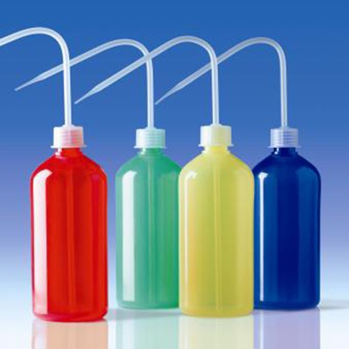 Wash Bottle made of LDPE - coloured