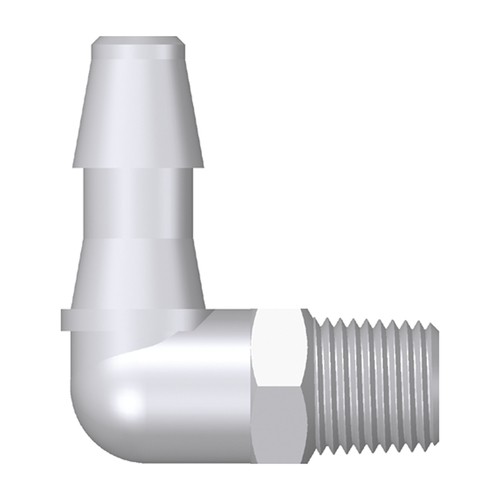 Mini Elbow Screw-in Connector with male thread NPT 1/8&amp;quot;