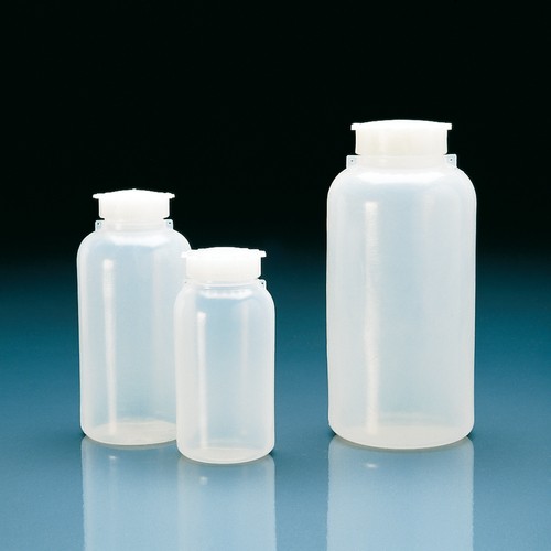 Wide-Mouth Safety Bottle made of LDPE - with internal seal