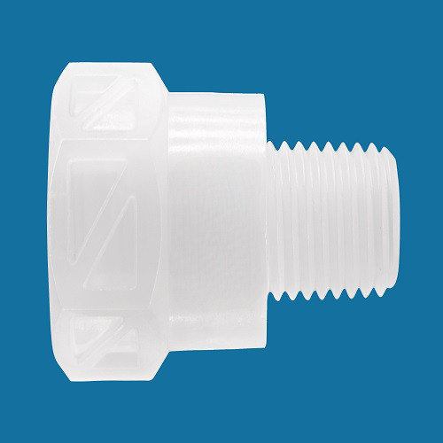 Adaptor Nipple made of PVDF