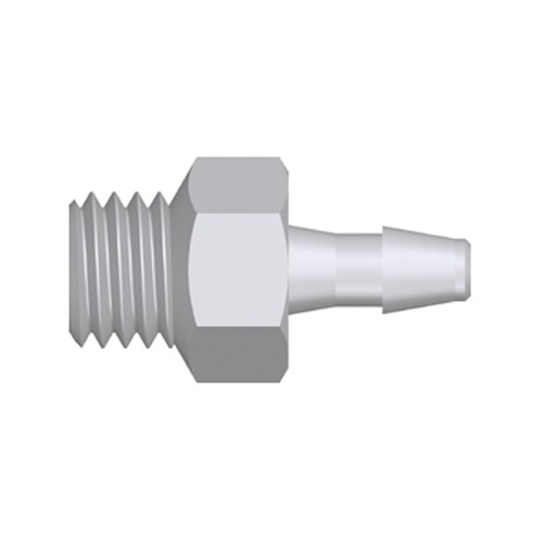 Mini Screw-in Connector with male thread UNF 1/4&amp;quot;-28