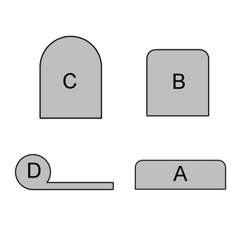 Foam Rubber Profile made of EPDM - Shore 15°