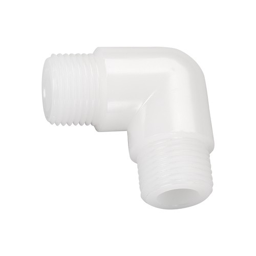 Elbow Double Nipple made of PP, PVDF or PFA