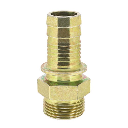 lndustrial External Threaded Nozzle made of Steel with Safety Collar